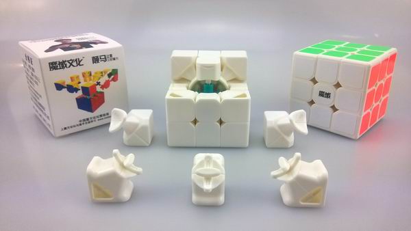 YJ MoYu DianMa 3x3x3 Magic Cube White